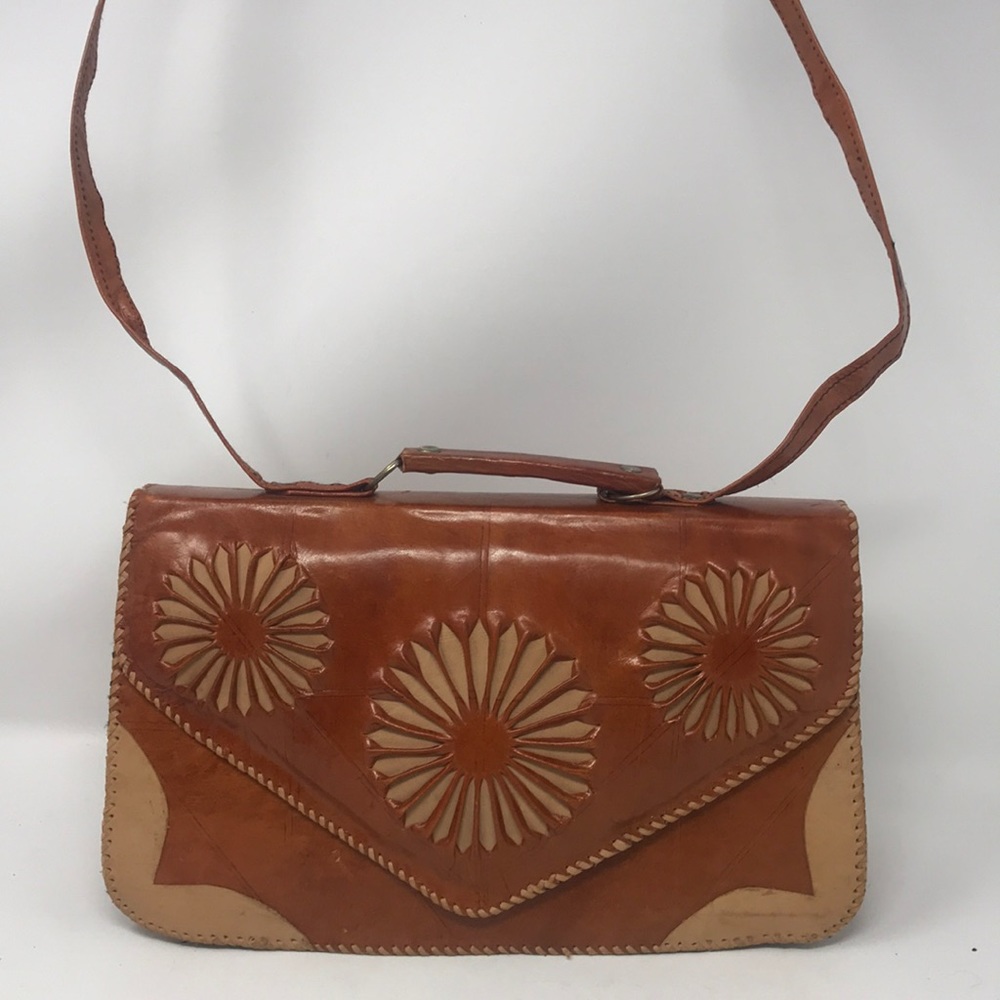 Vintage Leather Handmade Purse